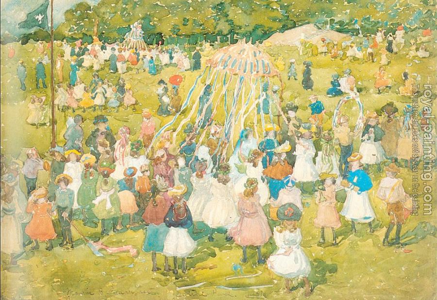 Maurice Brazil Prendergast : May Day, Central Park